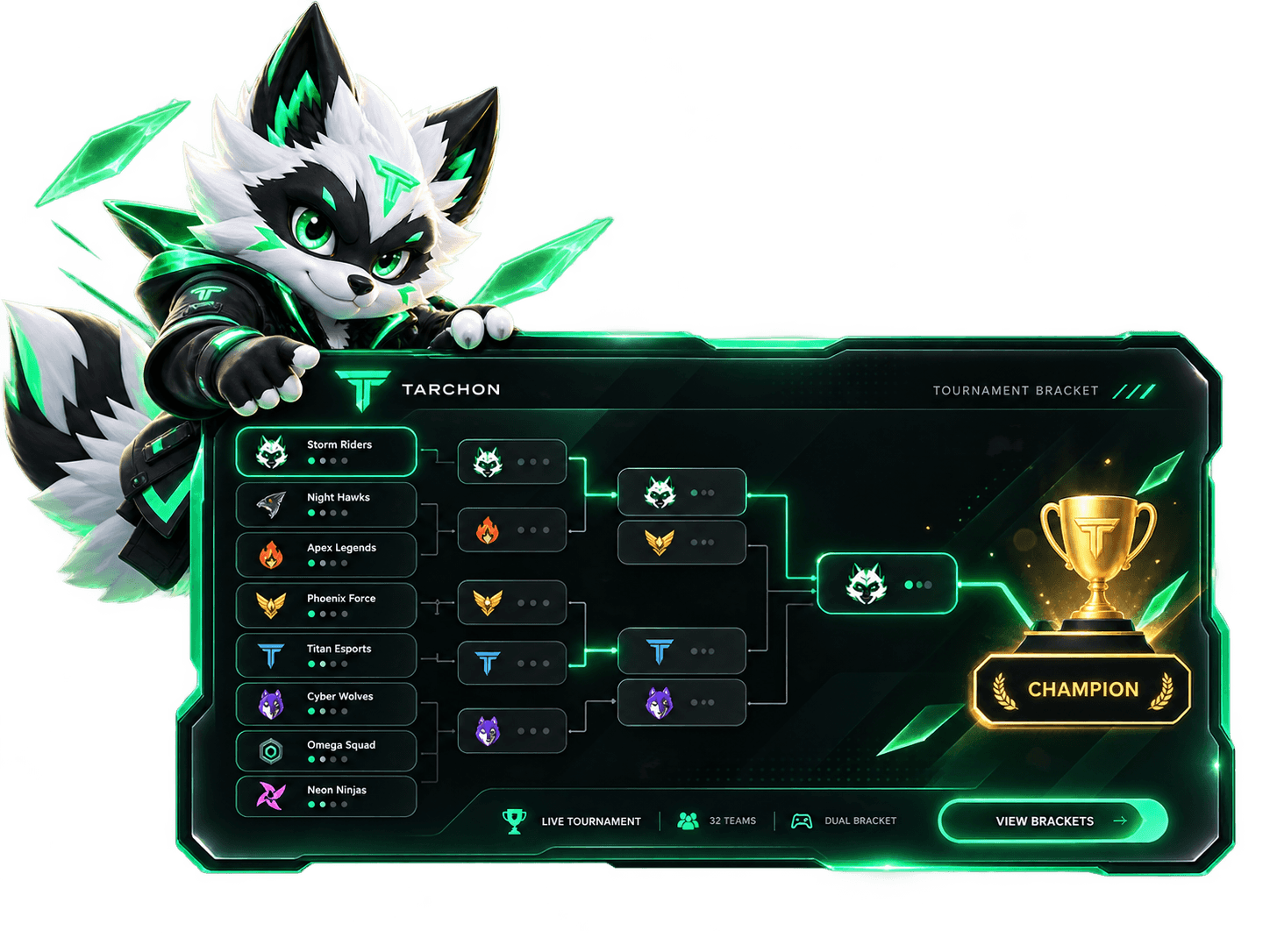 Tournament bracket preview